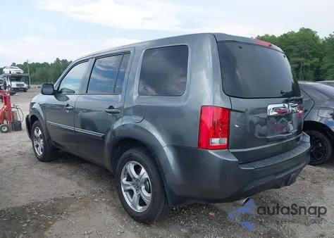 2012 Honda Pilot Ex-L from USA, damaged, VIN 5FNYF4H53CB081249